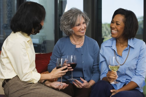 Senior living - socializing