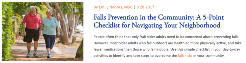 blogs snippet about falls prevention blogs snippet about falls prevention